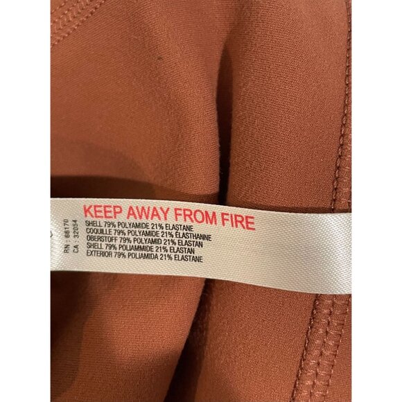 Fp movement High-Waisted Rust Brown Athletic Shorts S - Picture 10 of 14